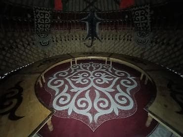 Спорт и хобби: Аренда юрты, Каркас Деревянный, 65 баш, Казан, Посуда, С полом — 4