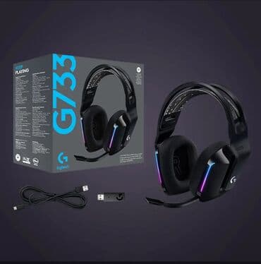 наушник игровой: Накладные, Logitech, Новый, Беспроводные (Bluetooth), Геймерские — 5