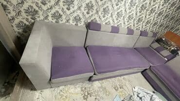 модульная мягкая мебель: Модульный диван, Б/у — 4