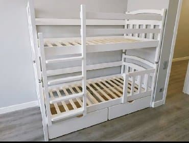 детские кровати с матрасами: Детская двух ярустная

Матрасы продаются отдельно — 1