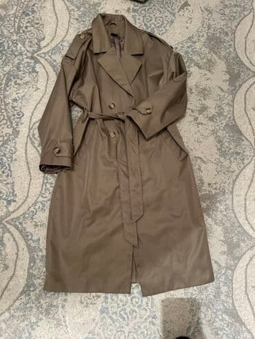 стильные плащи больших размеров: Тренч классический, женский. - Цвет: теплый тауп/какао. - Длина — 2