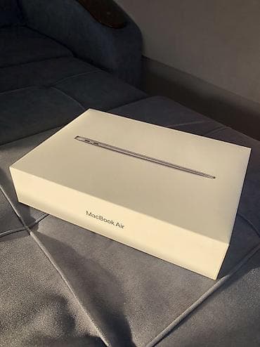 mac save: Коробка от MacBook Air 13 M1 новая И подарочный пакет из iStore — 1