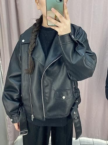 zara куртка: Кожанка — 1