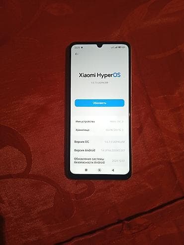 oled tv: Redmi, Redmi 13C, Б/у, 256 ГБ, цвет - Голубой, 1 SIM, 2 SIM — 2