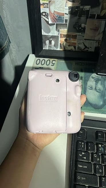 скупка фотоаппарат: Мгновенная камера Fujifilm Instax mini 12, цвет Pastel Pink. - Формат — 2