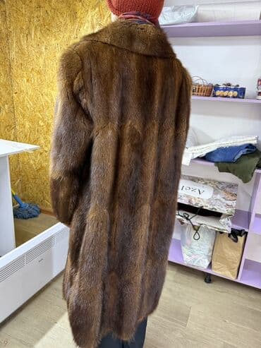 Scion: Шуба из натурального меха норки, длина миди/ниже колена. Классический — 6