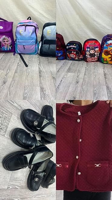 кыргыз кийими: Мектеп формасы, түсү - Ак, Жаңы — 4
