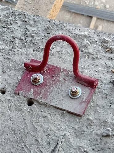 Металлические элементы ЗУС (ЗАЩИТНО-УЛАВЛИВАЮЩЕЙ СИСТЕМЫ) - верхние и — 8