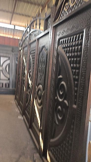 Распашные ворота: Металлические ворота и калитки — изготовление на заказ и в наличии — 9