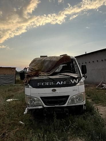Грузовой бортовой автомобиль Forland (надпись на капоте), двойная — 1