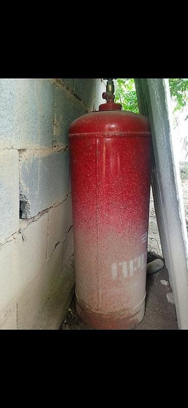 Баллон газовый пропановый (крупный, вертикальный) - Материал: сталь — 1