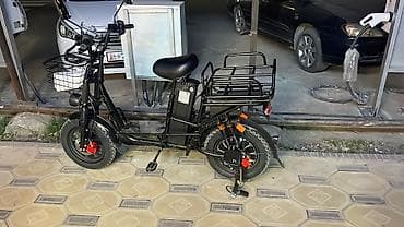 электро велосипеды в бишкеке: Электроскутер‑карго (городской) - Компоновка: низкая рама, высокий — 1