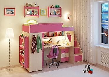 penny board: Детская односпальная кровать, Новый, Для мальчика, Для девочки, С бортиком, ДСП, Самовывоз, Платная доставка — 1