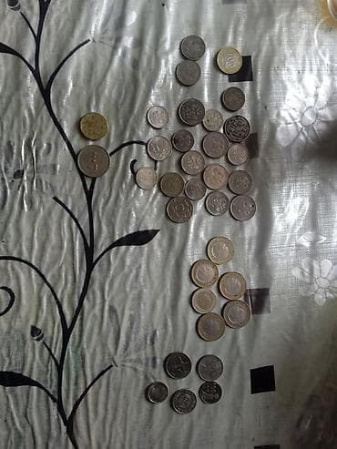 Подборка монет разных стран и номиналов — коллекционный лот. Состав