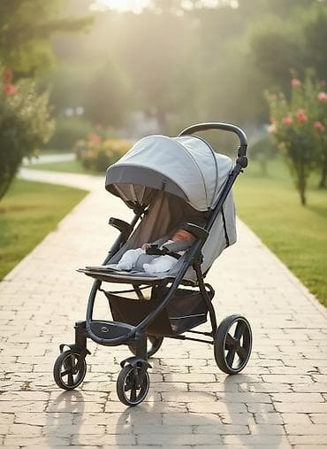 Башка товарлар: Балдар арабасы, Башка бренд, түсү - Күмүш, Колдонулган — 1