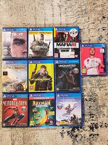купить xbox one бу: PlayStation 4 (диски, русские издания/с русским языком по обложкам). В — 1