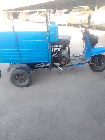 меняю на скутер: Кумурска мотороллер Бензин, 50 км, До 299 кг, Колдонулган — 2