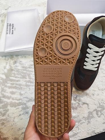 Мужская обувь: Мужские кроссовки, 40, MM6 Maison Margiela, Новый, цвет - Коричневый — 4