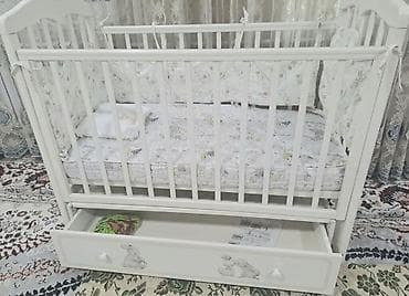 Детская кровать трансформер, Другой тип, цвет - Белый