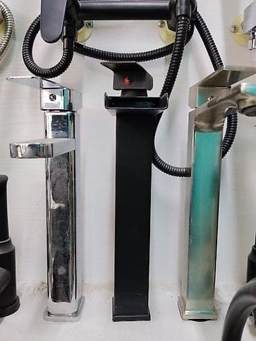 Напольные смесители для ванны/раковины, высокий формат - Тип