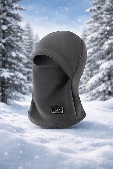 Балаклава, С вырезом для глаз, Флис