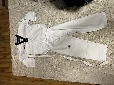 солдат форма: Добок для тхэквондо Daedo - Комплект: куртка с черным воротом — 3