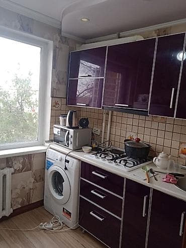 Кыймылсыз мүлк: 3 бөлмө, 62 м², 1000 түркүн 104-серия, 3 кабат, Жаңы ремонт — 5