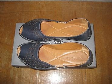 Женская обувь: Продаются балетки Синий цвет 38 размер В очень хорошем состоянии — 6