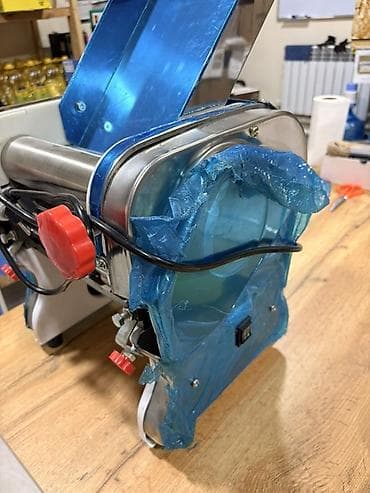 тесто резка: НОВАЯ Электрическая тестораскаточная машина/лапшерезка для кухни и — 2