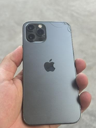 ремонт iphone бишкек: IPhone 12 Pro, Колдонулган, 128 ГБ, Space Gray — 3
