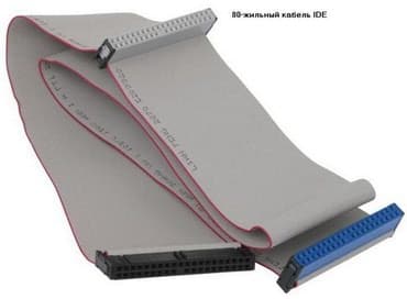 сетевой провод: Шлейф IDE - интерфейсный кабель для PATA / ATA устройств (жесткий — 3