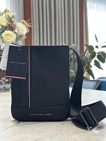рюкзак сумка: Барсетка, Tommy Hilfiger, Материал: Натуральная кожа, Оригинал, Новый — 1