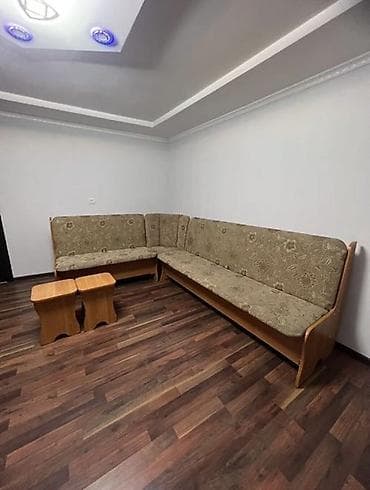 Вешалки: Кухонный мягкий уголок, Дерево, цвет - Бежевый — 1