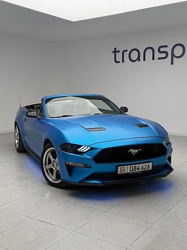 Ford Mustang: 2019 г., 2.3 л, Автомат, Бензин, Кабриолет