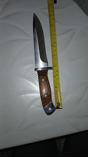 Посуда: Новый Набор кухонных топориков/ножей экспедиционного типа всё вместе — 8