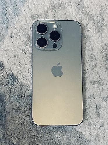 iphone 14 pro kg: IPhone 15 Pro, Б/у, 512 ГБ, Natural Titanium, 80 % — 2