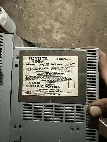 Автомобильные камеры: Штатная магнитола Lexus/Toyota (Pioneer) с CD‑ченджером - — 2