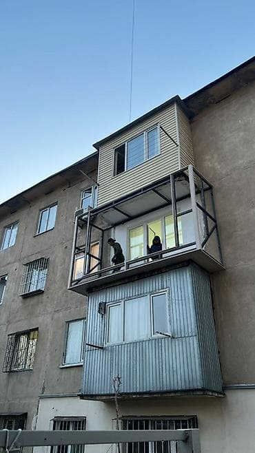 утепление пластиковых окон бишкек: Отделка и остекление балконов/лоджий под ключ - Наружная отделка — 7