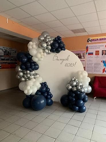 мантия выпускника: Фотозона для выпускного 2026 от 7000 - Оформление из шаров и — 4