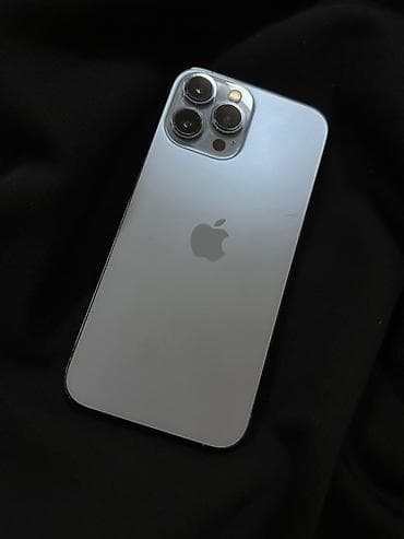 IPhone 13 Pro Max, Б/у, 128 ГБ, Sierra Blue, Зарядное устройство, 85 % at lalafo.kg IPhone 13 Pro Max, Б/у, 128 ГБ, Sierra Blue, Зарядное устройство, 85 %