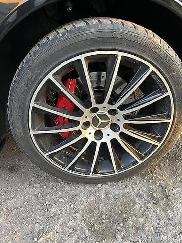 ана: Литые Диски R 18 AMG, Комплект, отверстий - 5, Б/у — 4