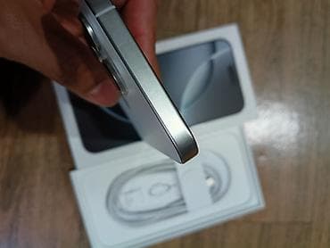 redmi 8lite: IPhone 16 Pro Max, Б/у, 512 ГБ, White Titanium, Коробка, 90 % — 3