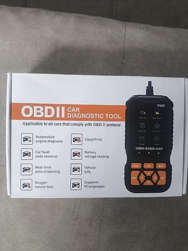 l7 pro: Автосканер OBDII/EOBD/CAN V520 Компактный проводной диагностический — 3