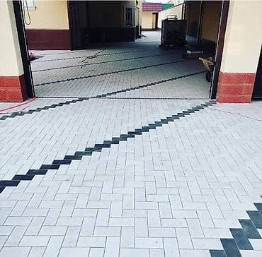 Үй жана бакча: Тротуардык плитка, Квадраттык, Бетондон, Короо учун, Жаңы — 5