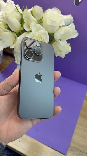ноутбук apple цена бишкек: IPhone 15 Pro, Колдонулган, 256 ГБ, 86 % — 7