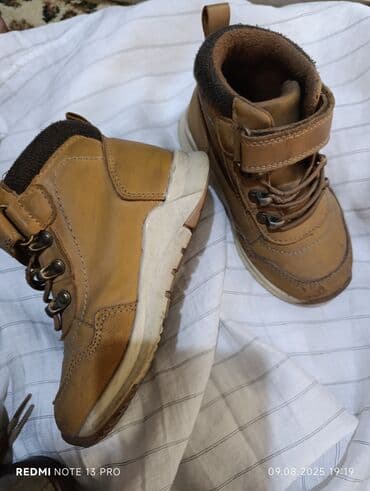 хорошая детская обувь: Удобные детские ботинки из коричневой кожи, идеально подходящие для — 2