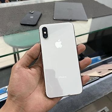 IPhone Xs, Б/у, 64 ГБ, Белый, 72 % at lalafo.kg IPhone Xs, Б/у, 64 ГБ, Белый, 72 %