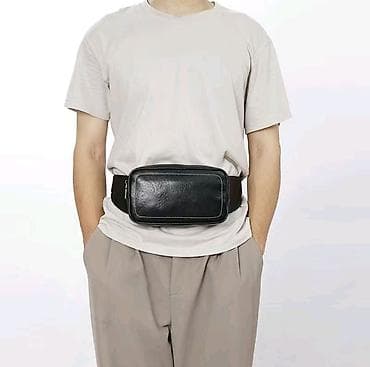 сумка кобура: Белге такчу сумка, бананка, Жаңы, Материалы: Нукура булгаары, Эркектердики — 5