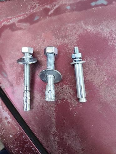 Бекитүүчү элементтер: Анкеры распорные металлические (клиновые/гильзовые) - Комплект — 1