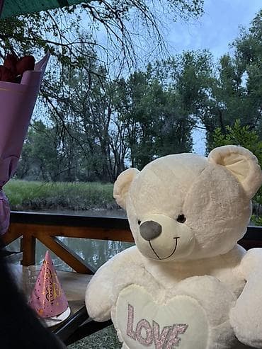 plaud note: Большой плюшевый мишка «LOVE» примерно см 150-160 - Цвет — 2